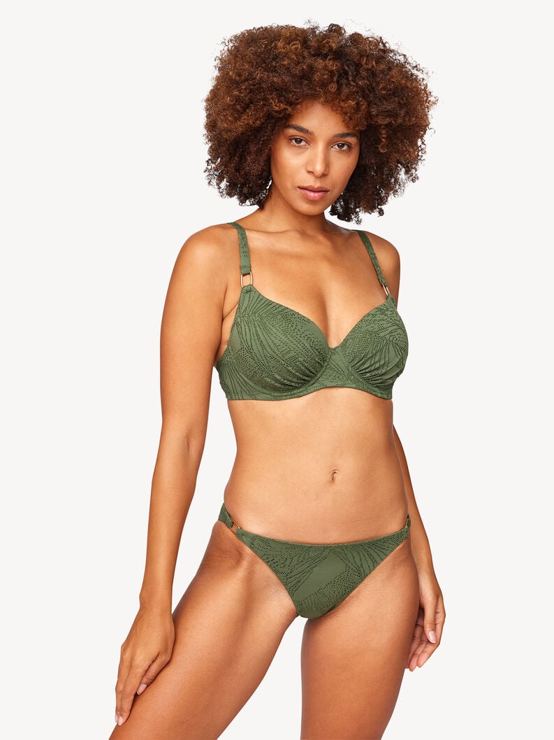 Top da bikini - verde, Bronze Green, hi-res