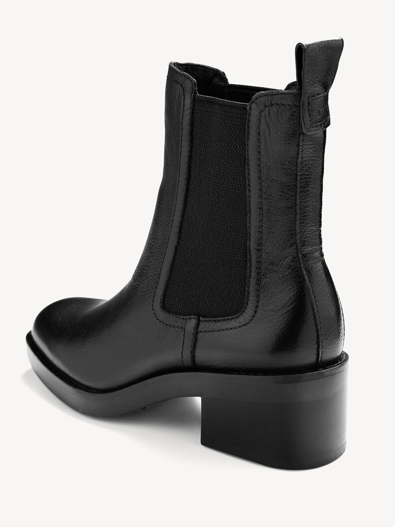 Bottine Chelsea - noir, BLACK LEATHER, hi-res