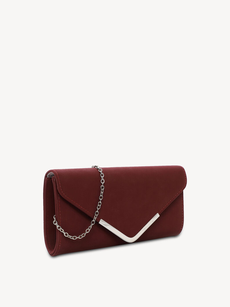 Clutch bag - red, bordo, hi-res