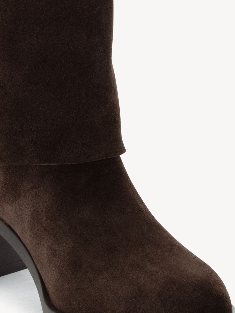 Lederstiefelette - braun, MOCCA, hi-res