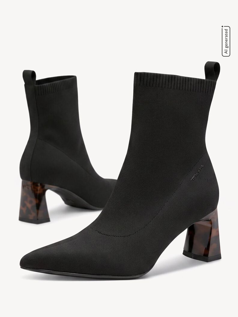 Stiefelette, BLACK, hi-res