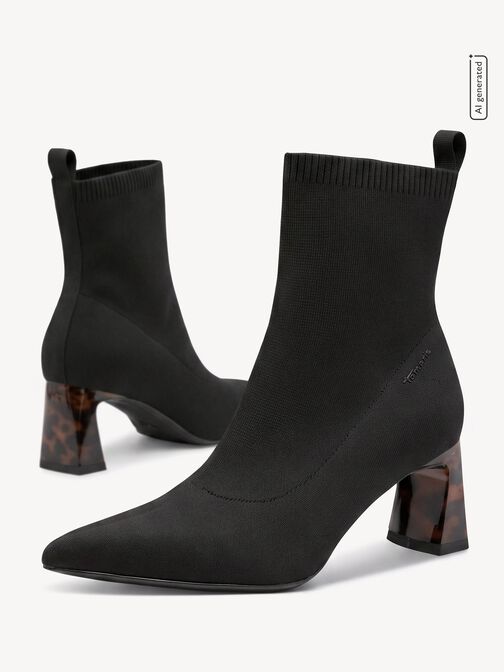 Stiefelette, BLACK, hi-res