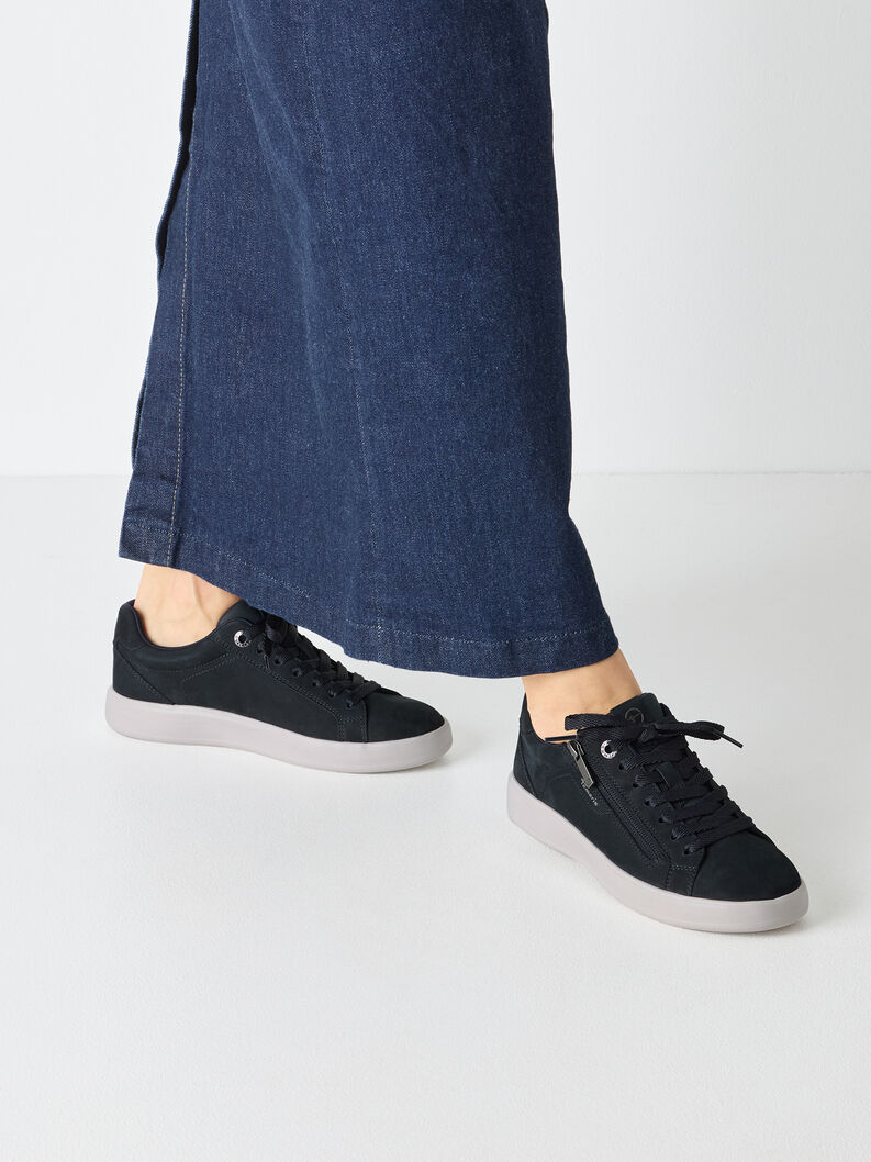 Sneaker, NAVY NUBUC, hi-res