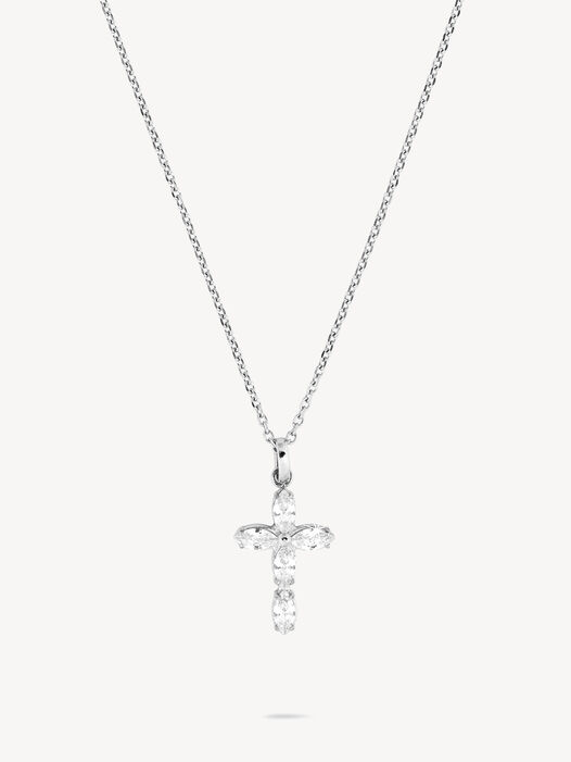 Halskettinge, silber, hi-res