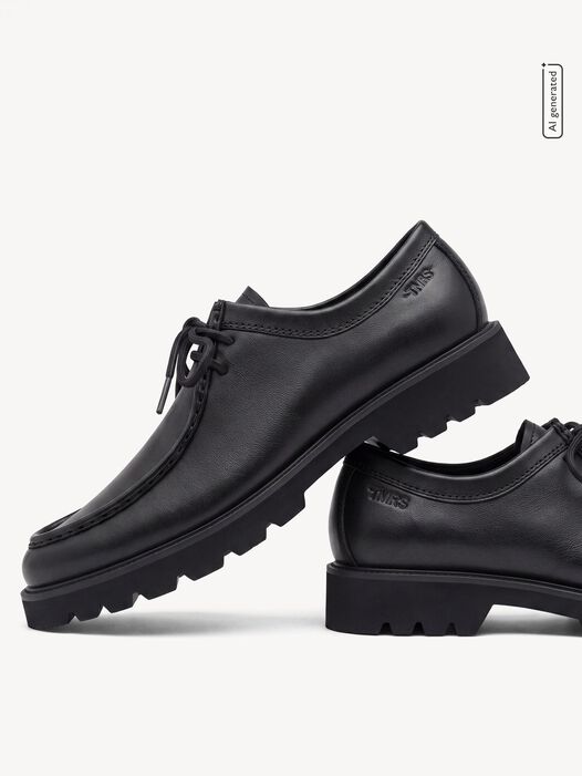 Lage schoen, BLACK, hi-res