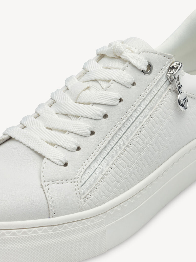 Sneaker - bianco, WHITE/SILVER, hi-res