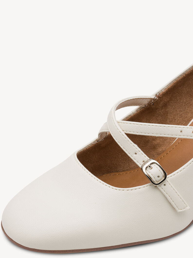 Pumps - hvid, OFFWHITE, hi-res