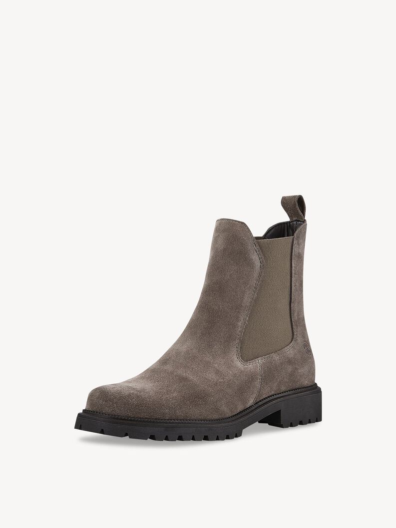 Leder Chelsea Boot - braun, TAUPE SUEDE, hi-res