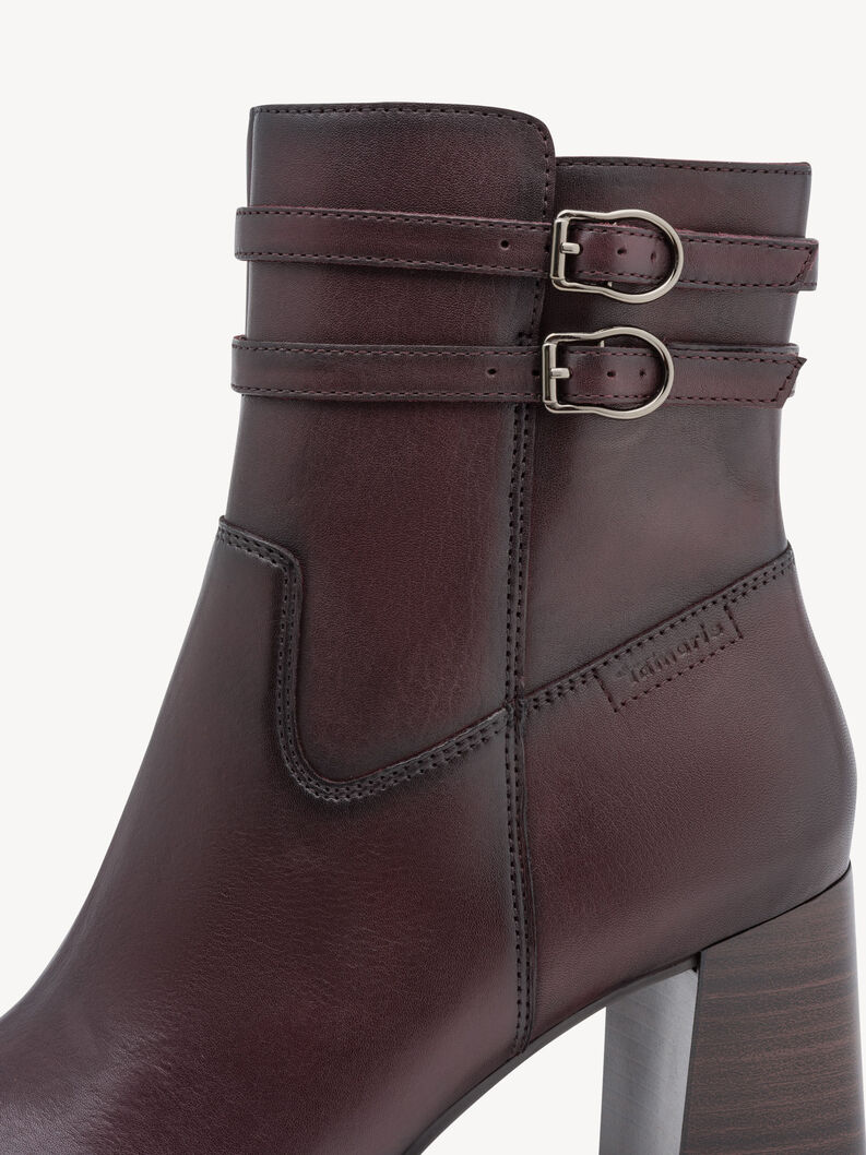 Bootie - red, MERLOT, hi-res