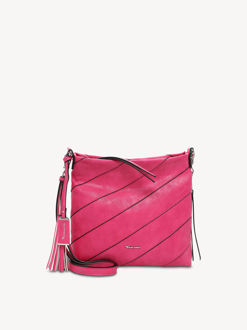 Borsa a tracolla - fucsia, rosa, hi-res