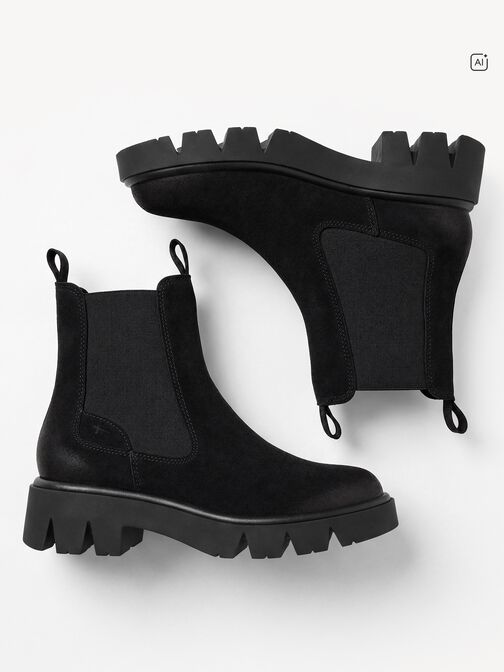 Chelsea boot, BLACK, hi-res