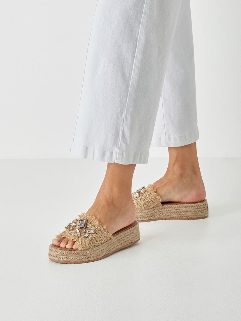 Slipper - beige, beige, hi-res