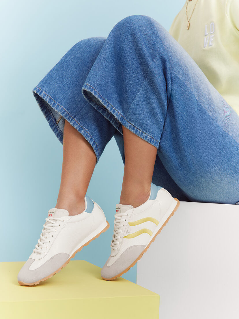 Sneaker - wit, WHITE COMB, hi-res