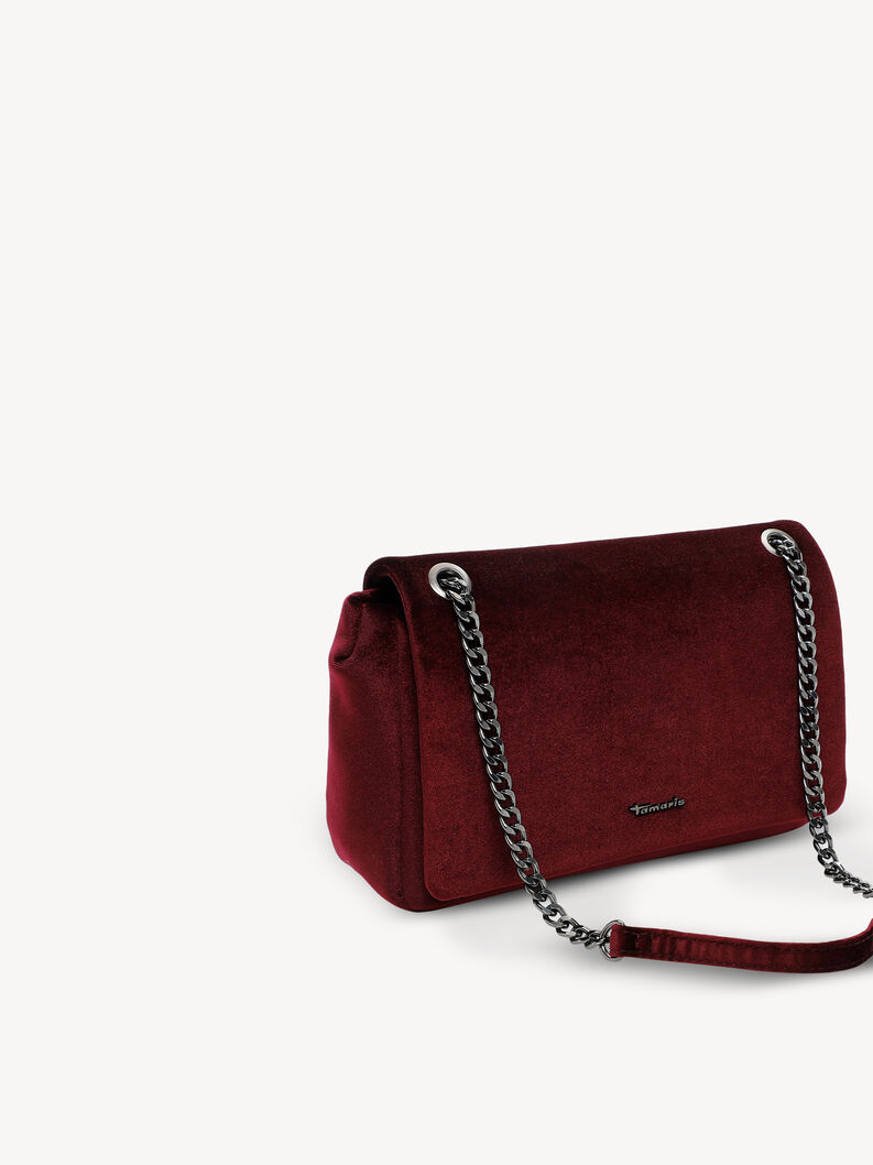 Borsa a tracolla - rosso, wine, hi-res
