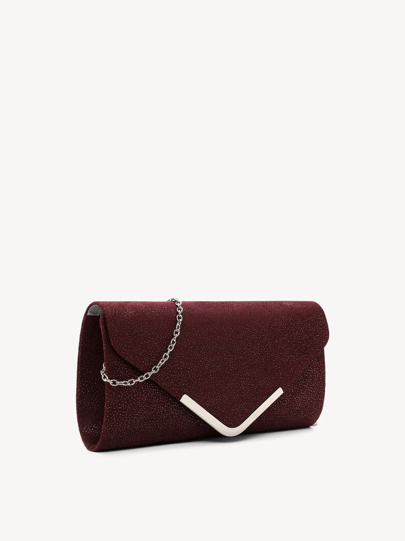 Clutch - rood, darkwine, hi-res