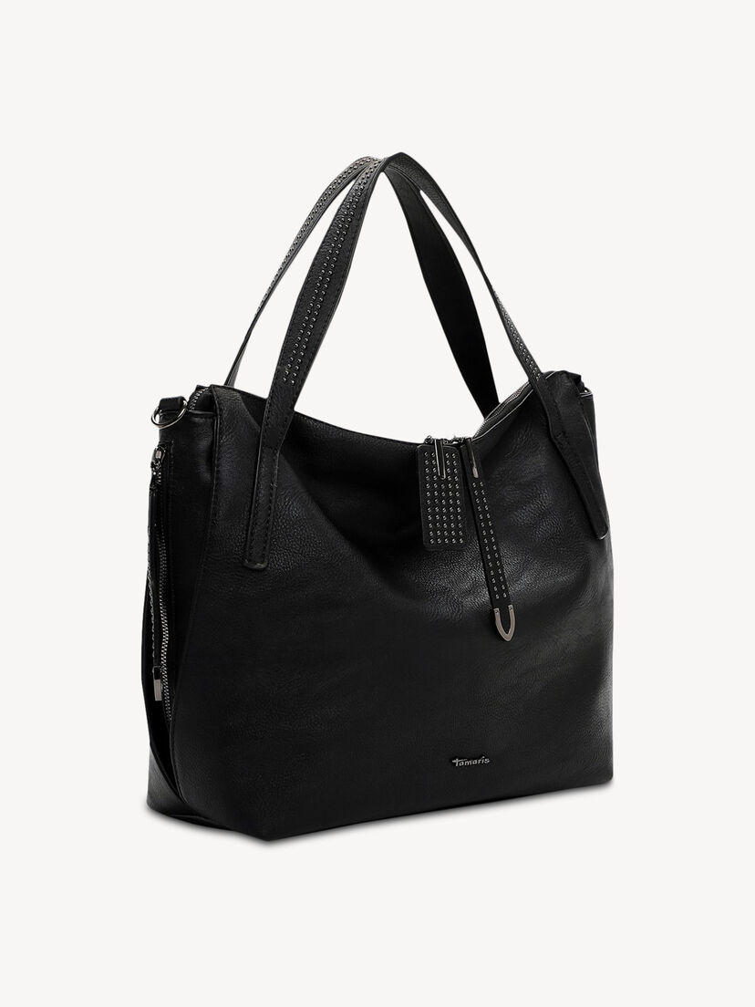 Shopper - zwart, black, hi-res