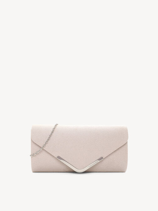 Clutch bag, cream, hi-res