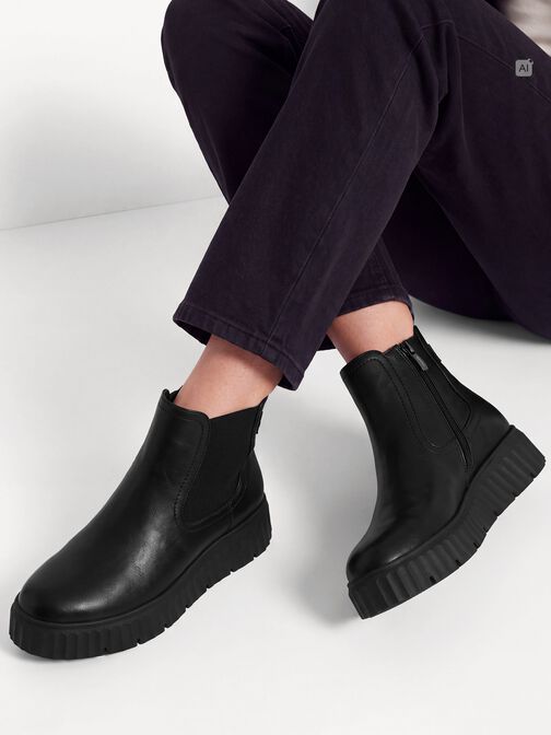 Bootie, BLACK MATT, hi-res