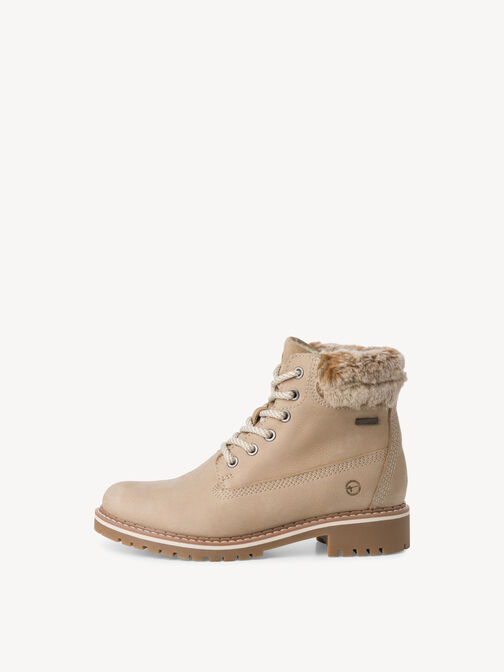 Stiefelette, BEIGE/FUR, hi-res