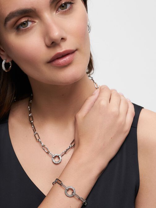 Armband, silber, hi-res