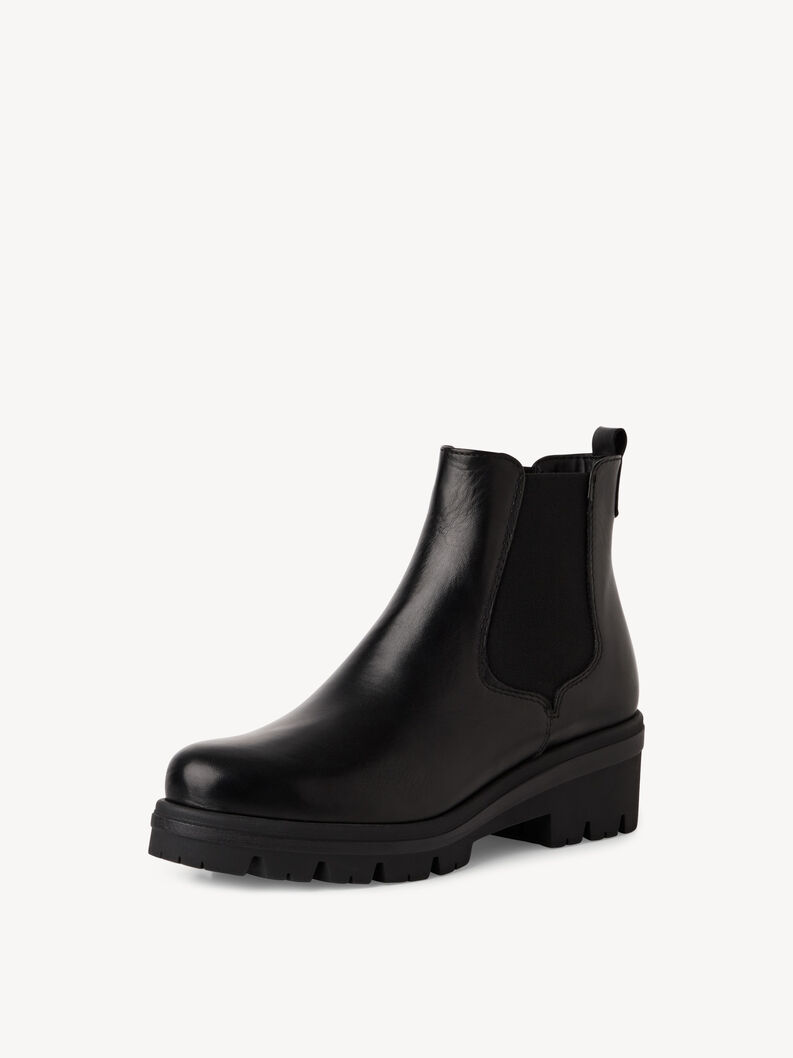 Chelsea boot - sort, BLACK, hi-res