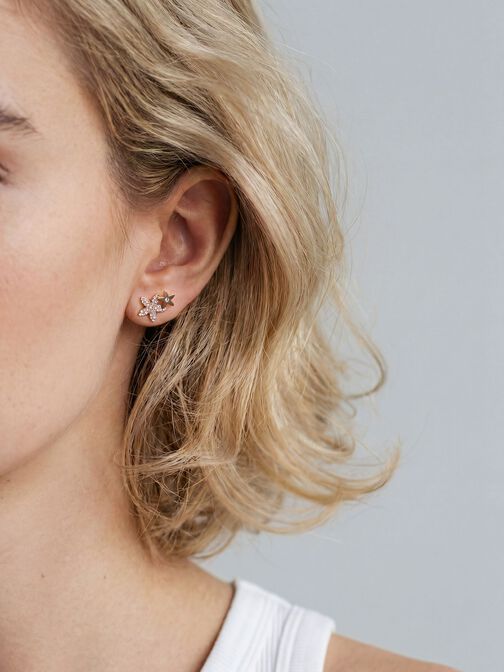 Boucles d'oreille, or, hi-res