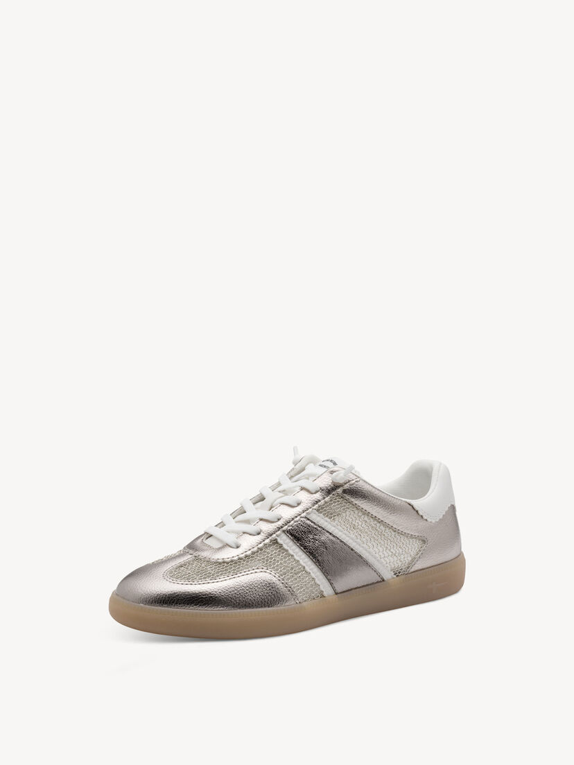 Sneaker - metallic, PLATINUM, hi-res