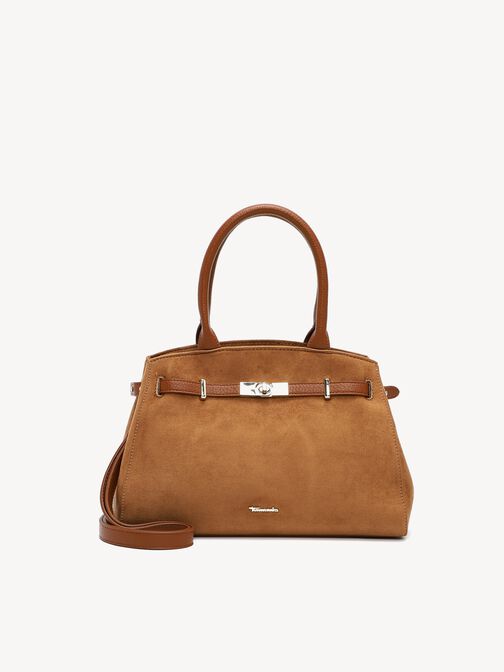 Sac cabas, cognac, hi-res
