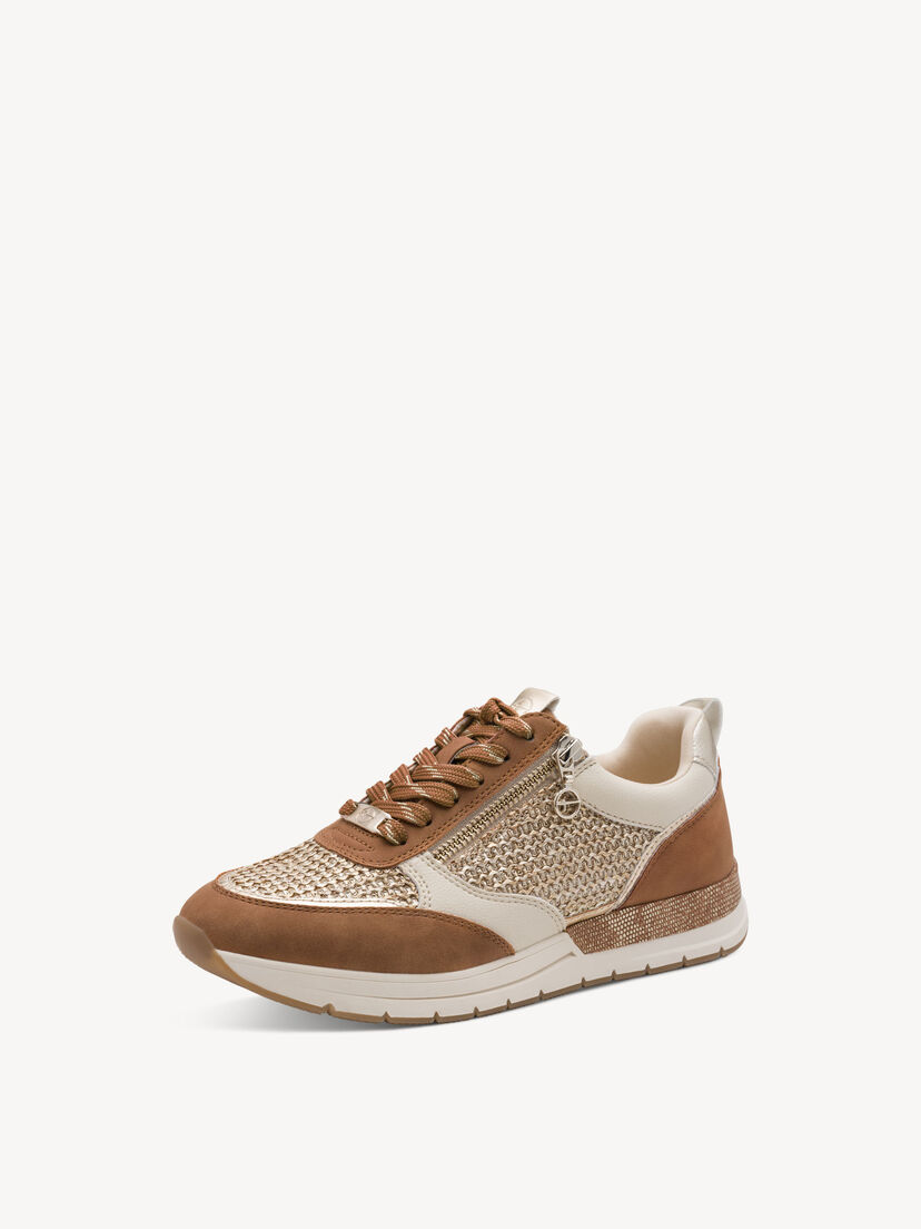 Sneaker - bruin, COGNAC COMB, hi-res