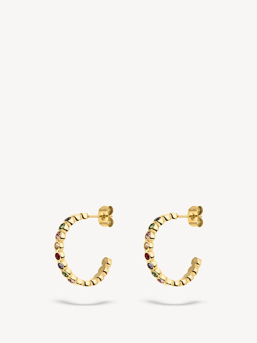 Creolen, goud, hi-res