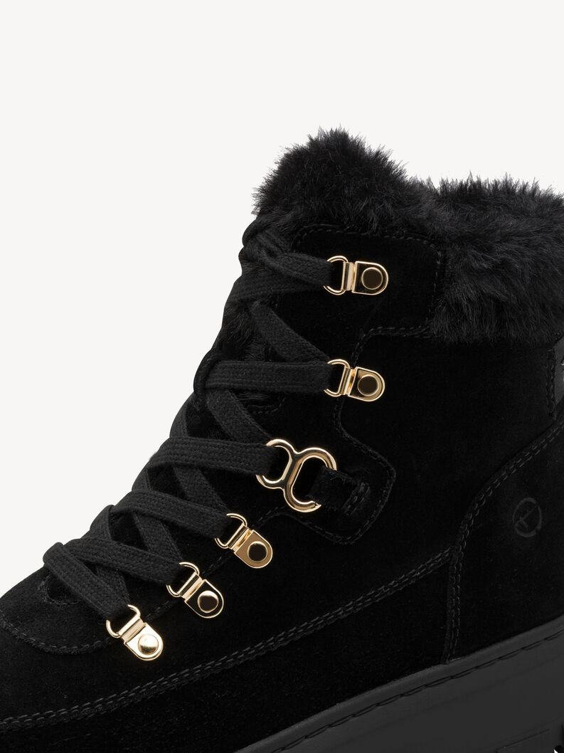 Stiefelette - schwarz Warmfutter, BLACK, hi-res