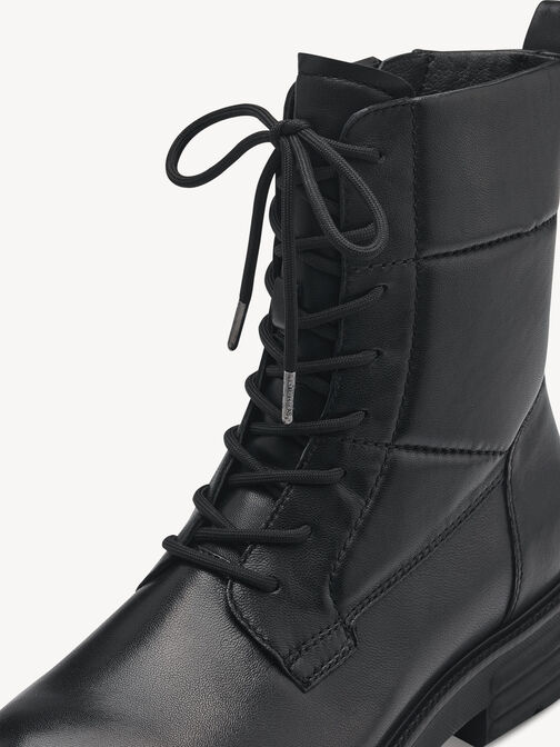 Stiefelette, BLACK LEATHER, hi-res