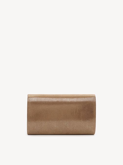 Clutch, taupe, hi-res