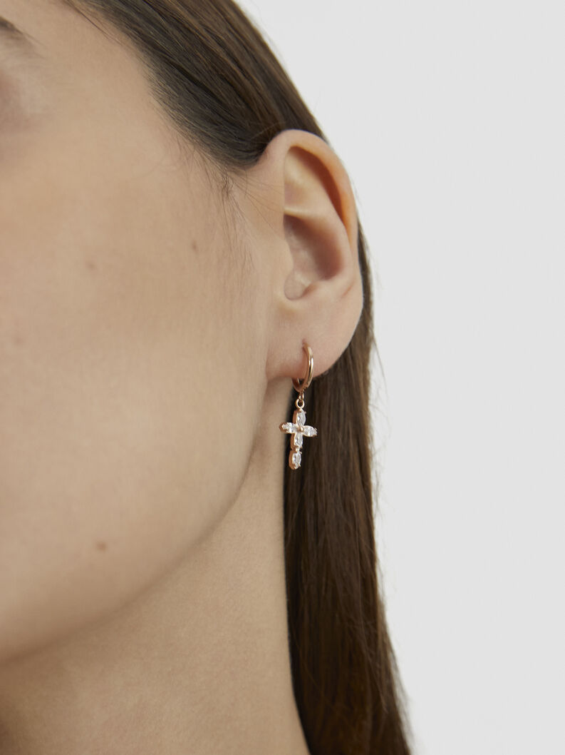 Oorringen - rosegoud, ros&eacute;gold, hi-res