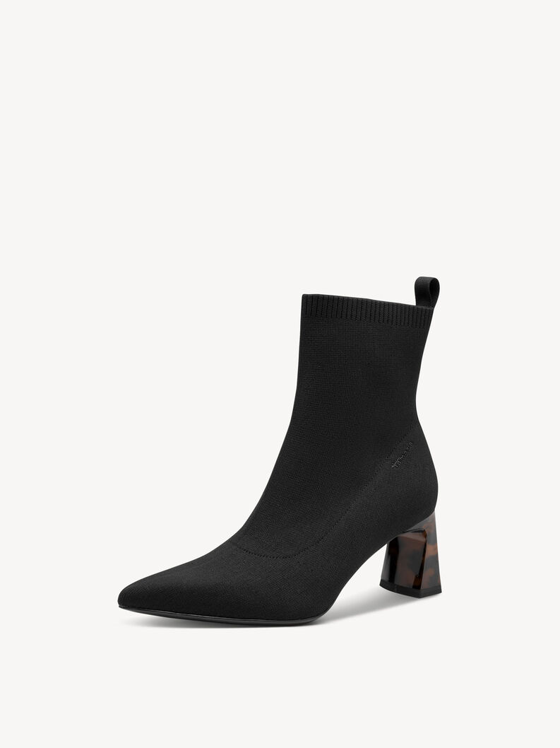 Stiefelette - schwarz, BLACK, hi-res