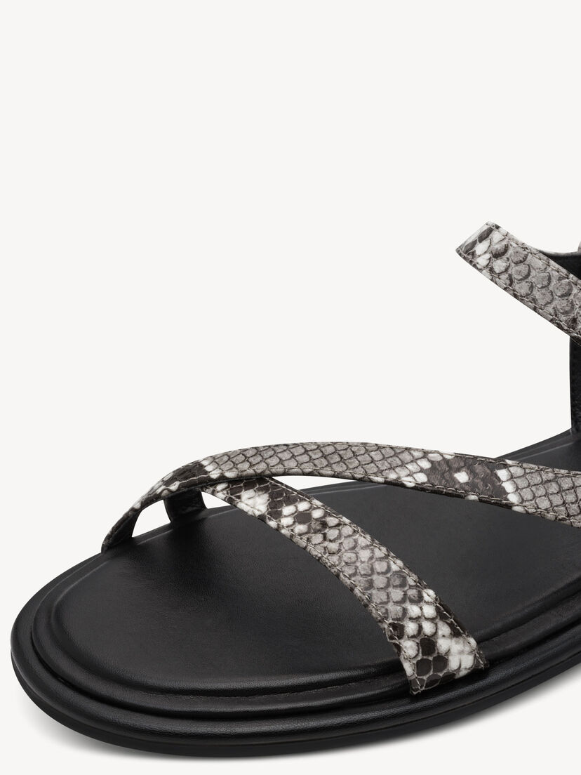 Sandaal - grijs, GREY SNAKE, hi-res