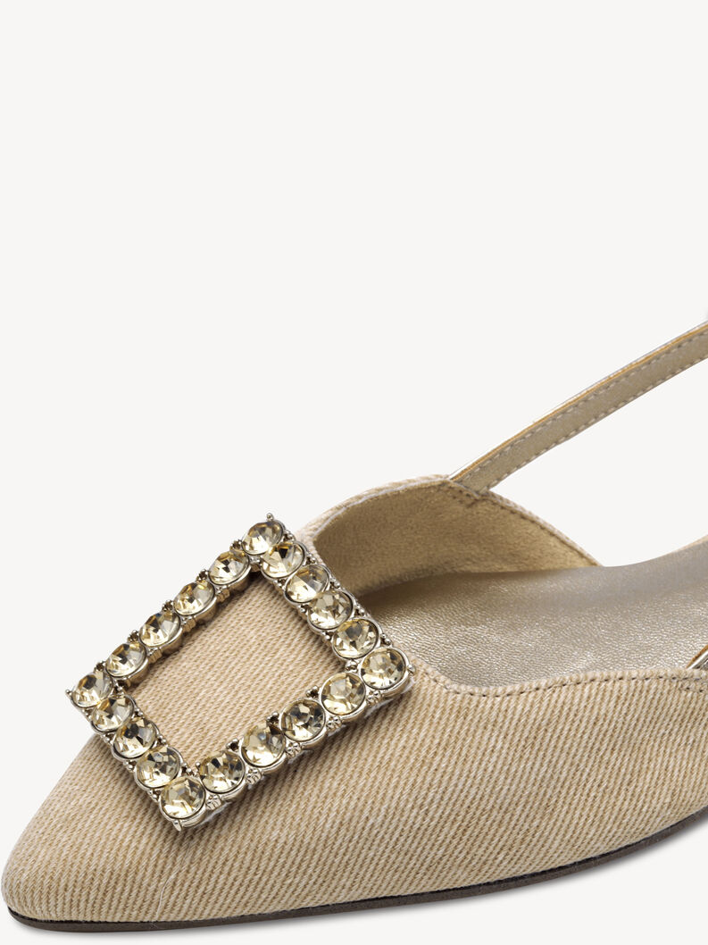 escarpin, TAN, hi-res