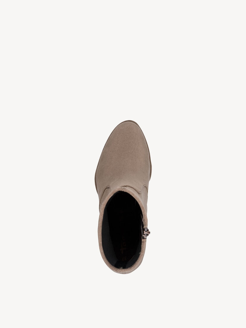 Enkellaarsje, TAUPE SUEDE, hi-res