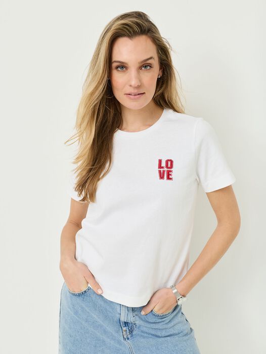 T-shirt, Bright White, hi-res