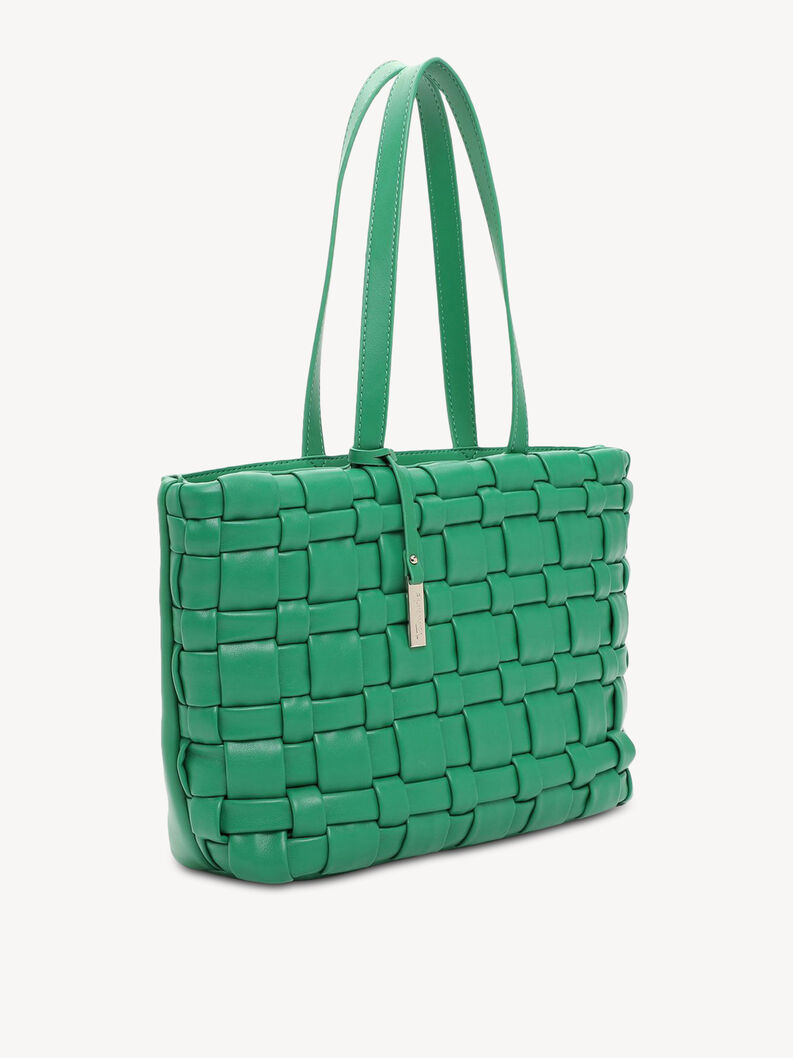 Shopping bag - green, apple, hi-res