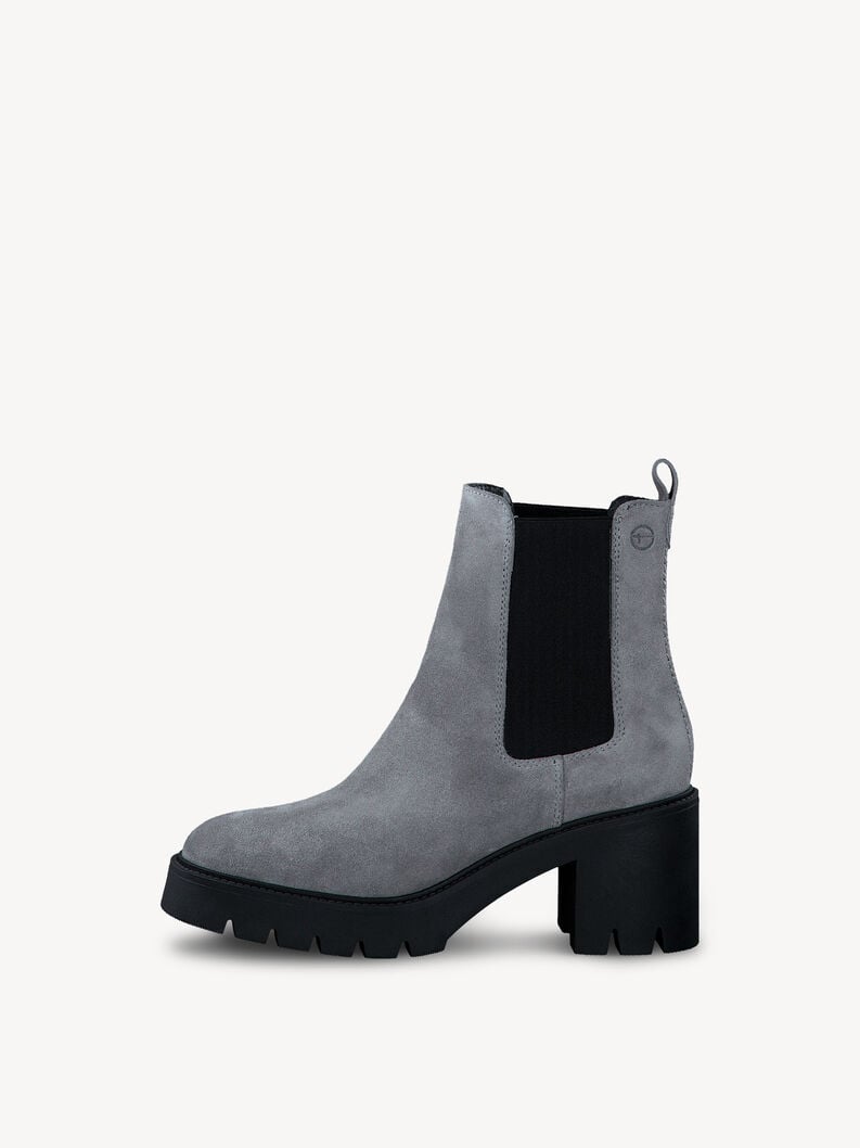 Leather Chelsea boot - grey, GREY/BLACK, hi-res
