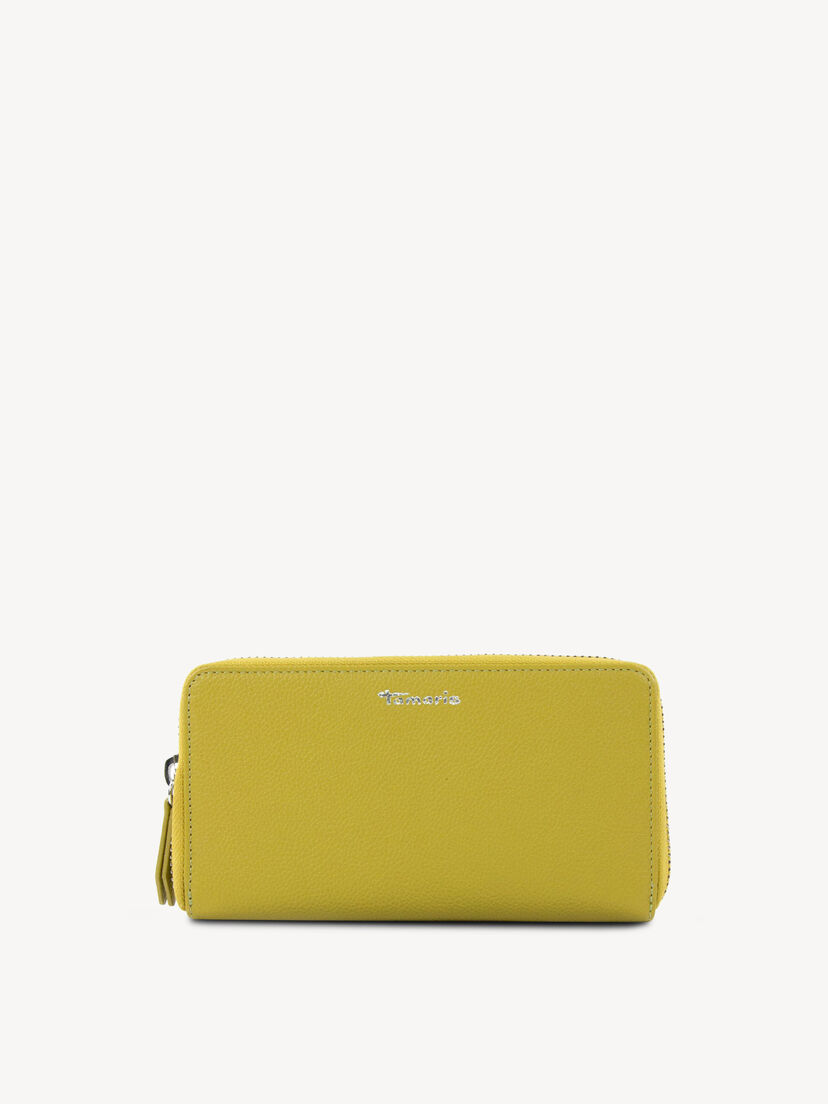 Leren Portemonnee - groen, oliv oil, hi-res