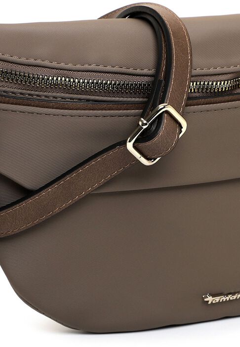 Schoudertas, taupe, hi-res