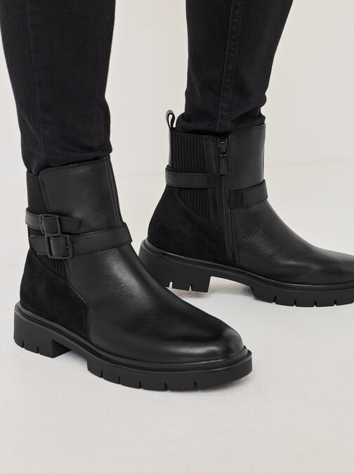Stiefelette, BLACK, hi-res