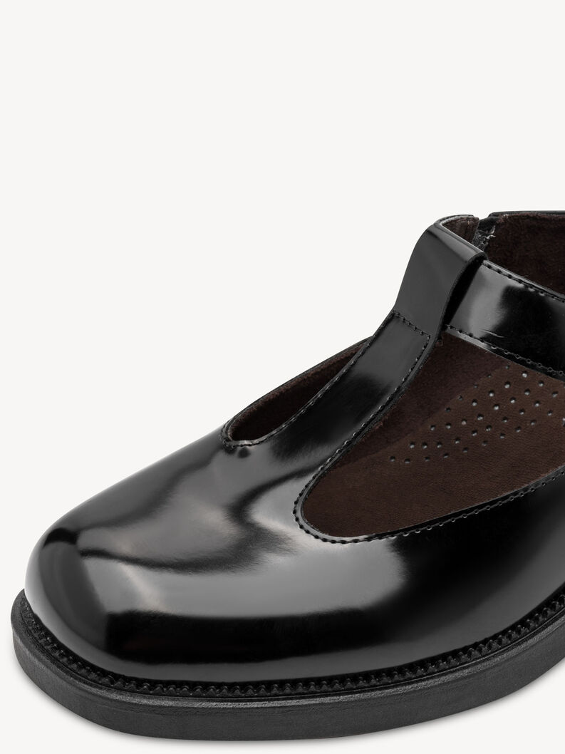 Slipper - black, BLACK PATENT, hi-res
