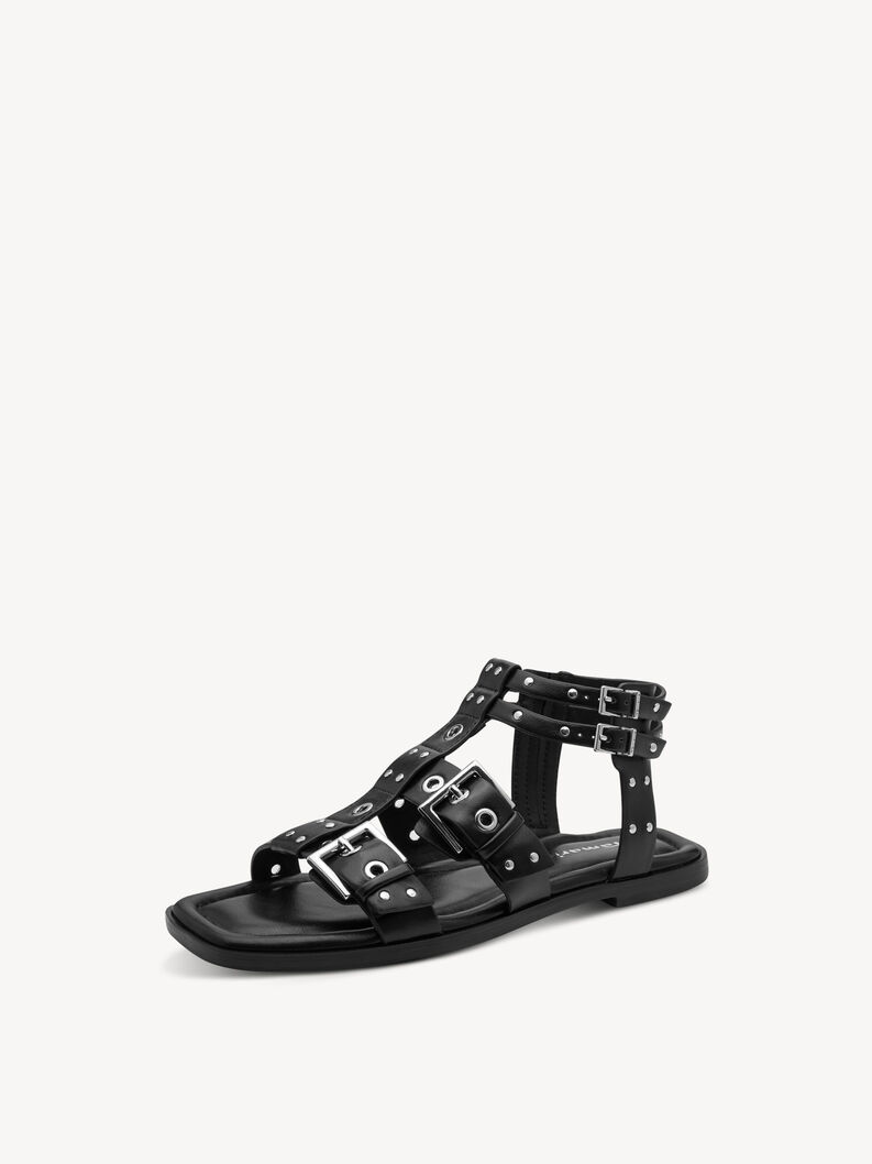 Sandale - schwarz, BLACK, hi-res