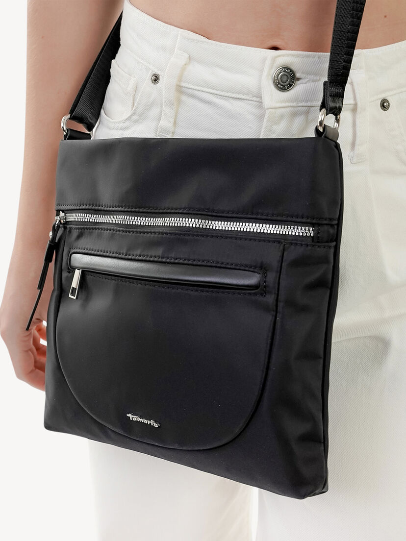 Schoudertas - zwart, black, hi-res