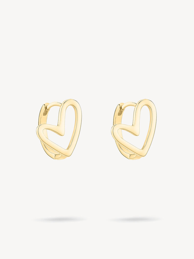 Earrings - gold, gold, hi-res