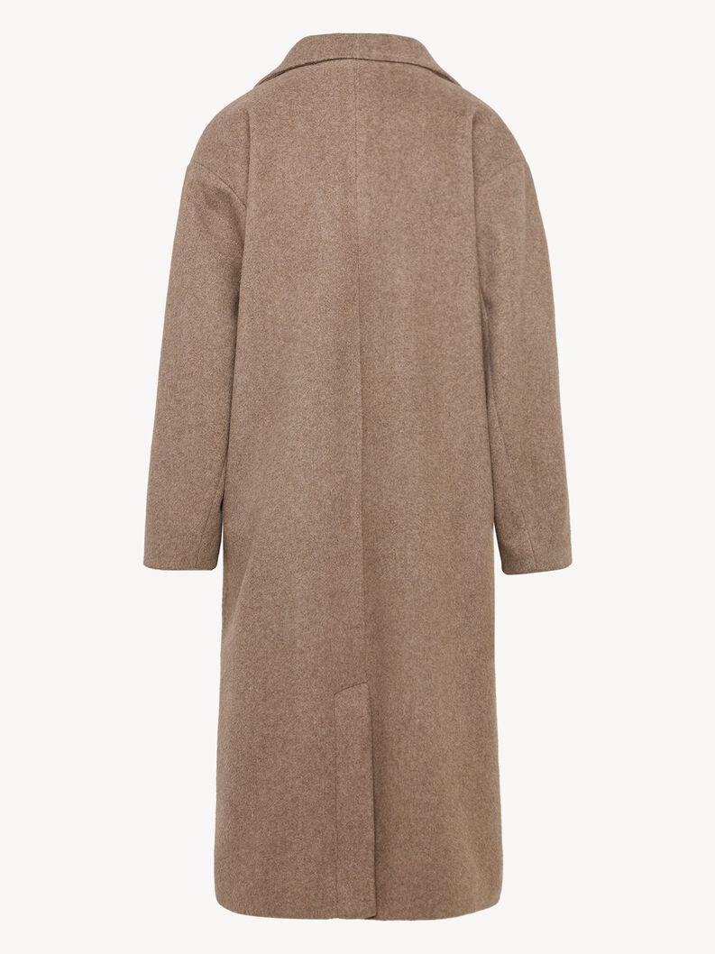 Coat, Mocha Meringue Melange, hi-res