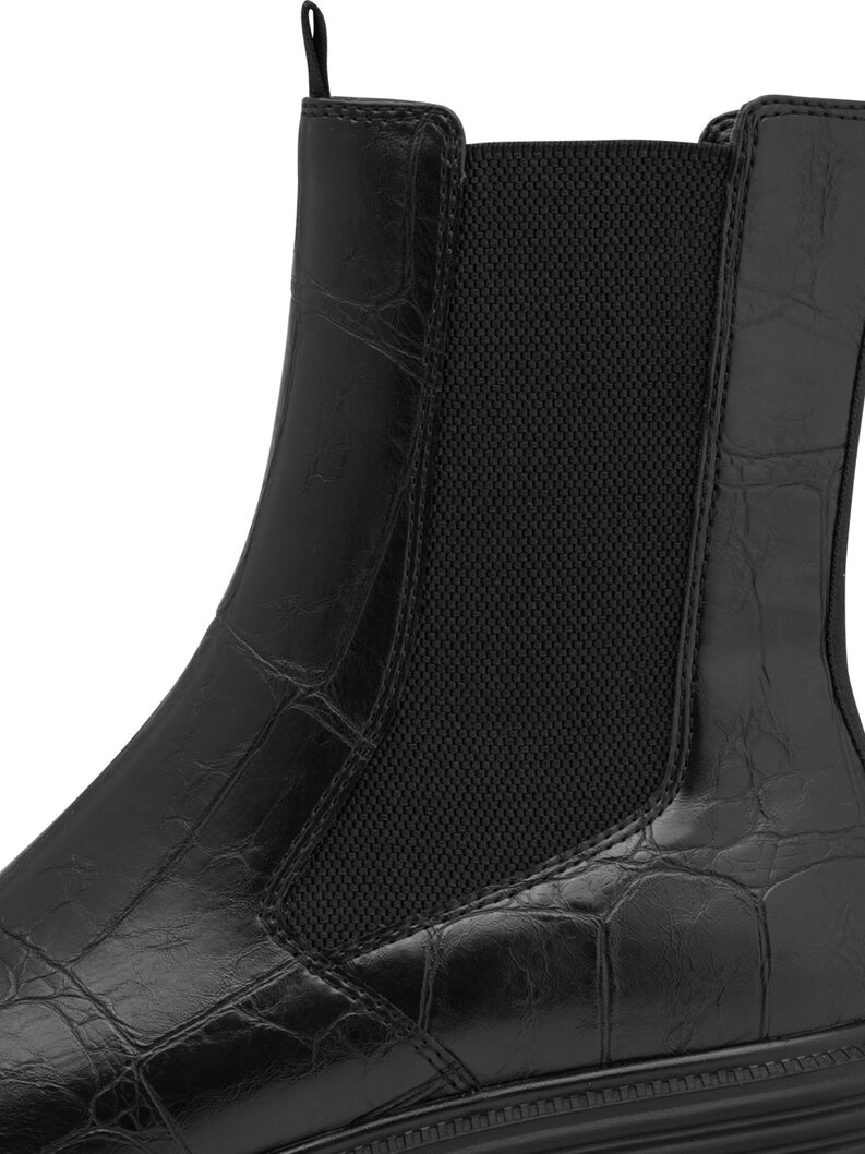 Chelsea boot - black, BLACK CROCO, hi-res